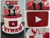 Youtube cake for Ethan